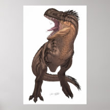 Tyrannosaurus rex print