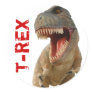 Tyrannosaurus Rex Round Sticker