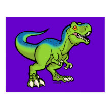 Tyrannosaurus toon v2 post cards