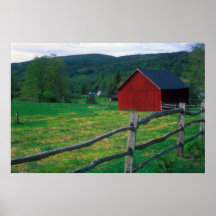 Tyringham Cobble Barn Berkshires Print
