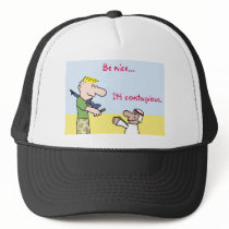 tyrmay iraq war arab be nice it's contagious candy trucker hat