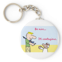 tyrmay iraq war arab be nice it's contagious candy key chain