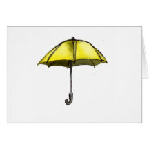 U is for Umbrella Card