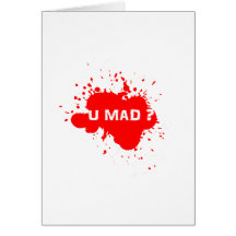 U MAD? CARDS