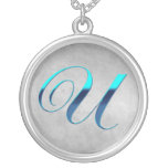 U Monogram Necklace
