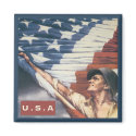 U.S.A Magnet