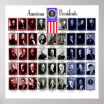 U.S.A. PRÉSIDENTS WHITE C/566 POSTERS