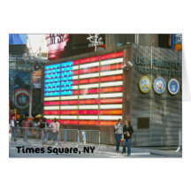 U.S. Armed Forces Recruitment Centre, NY Card