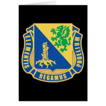 U.S. Army Chemical Corps regimental insignia Card