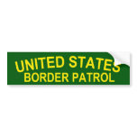 U.S. Border Patrol Bumper Sticker