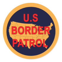 U.S border patrol sticker