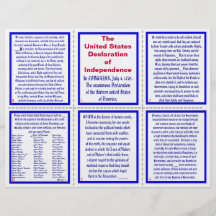 U.S. Brochure de poche de déclaration d'indépendan Prospectus Customisé