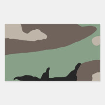 U.S. Camouflage militaire de région boisée Autocollants