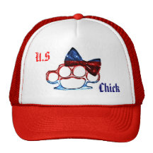U.S Chick-KnuckleBow Hat
