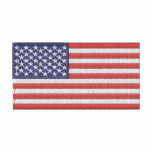 U.S. Flag Embroidered Shirt