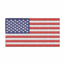 U.S. Flag Embroidered Shirt