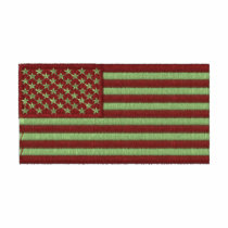 U.S. Flag - Woodland Embroidered Polo Shirt