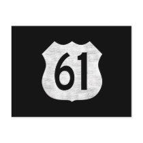 U.S. Highway 61 Route Sign Post Cards