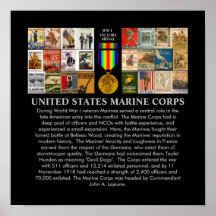 U.S. Marine Corps World War 1 Recruiting Posters