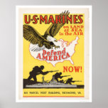 U.S. Marines Defend America posters