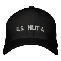u.s. militia Embroidered Hat