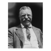 U.S. President Theodore Teddy Roosevelt Laughing Post Cards