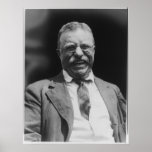 U.S. President Theodore Teddy Roosevelt Laughing Posters