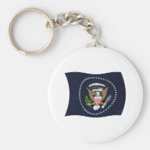 U.S. Presidential Seal Flag Keychain