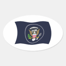 U.S. Presidential Seal Flag Sticker