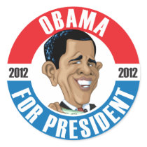 U.S. Presidents Campaign Sticker: #44 Barack Obama