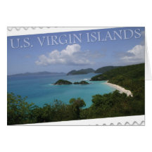 U.S. Virgin Islands - St. John's Trunk Bay Cards