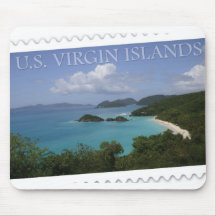 U.S. Virgin Islands - St. John's Trunk Bay Mouse Pad