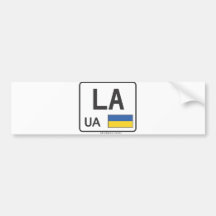 UA. Los_Angeles Adhésif Pour Voiture