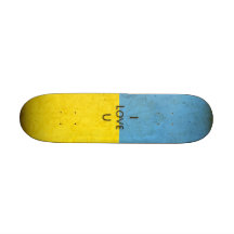 UA Skateboard ("I love you" version")