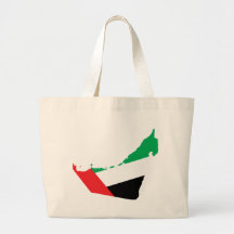 Uae flag map bags