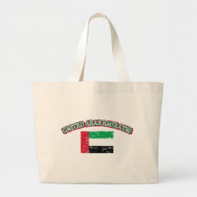 UAE football design Canvas Bags