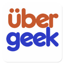 Uber Geek Stickers