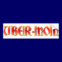 Ubermom Bumper Sticker bumper stickers