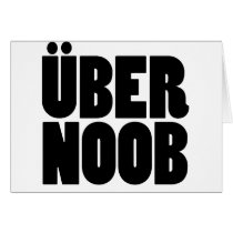 UberNoob T-Shirts and Gifts! cards