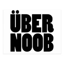UberNoob T-Shirts and Gifts! postcards