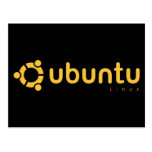 Ubuntu Linux Open Source Post Card
