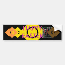 !UCreate Happy Easter Bumper Stickers