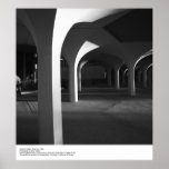UCSD Campus Details by Ansel Adams Posters