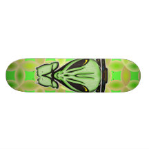 UFO Alien Skateboard