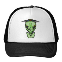 UFO Alien Trucker Hats