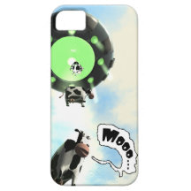 UFO Cow Abduction iPhone 5 Covers