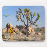 UFO Crossing Mouse Pad