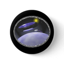 UFO Earth Button