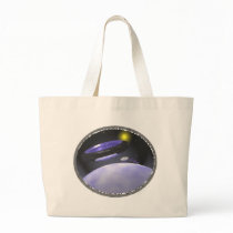 UFO Earth Tote Bag