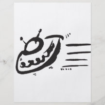 UFO - Flying Saucer - Spaceship Flyer Design